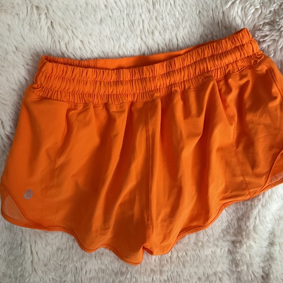 Lululemon Shorts-Orange - Picture 2 of 4